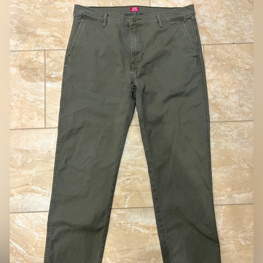 Levi’s XX Chino Standard Taper Green Pants 36 Waist 38 Length 36x38